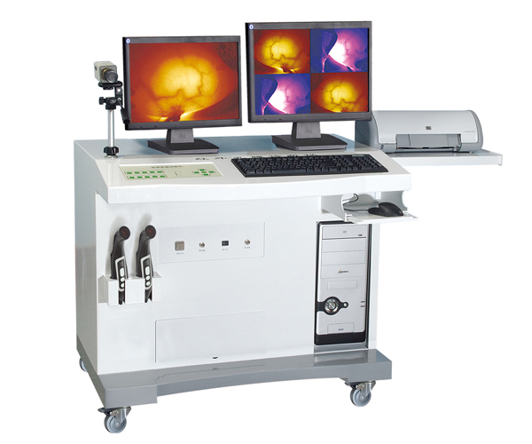 Infrared breast diagnostic apparatus